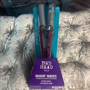 Bed Head Makin’ Waves Tourmaline Ceramic “S” Vintage Hair Waver New In Box